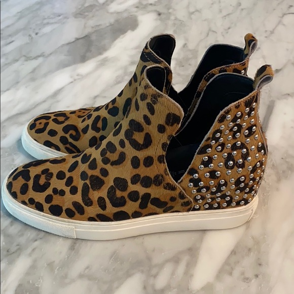 Steven by Steve Madden Leopard Studded Wedge - Picture 3 of 6